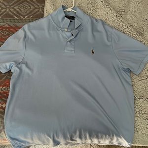 Size large polo by Ralph Lauren Pima soft touch shirt